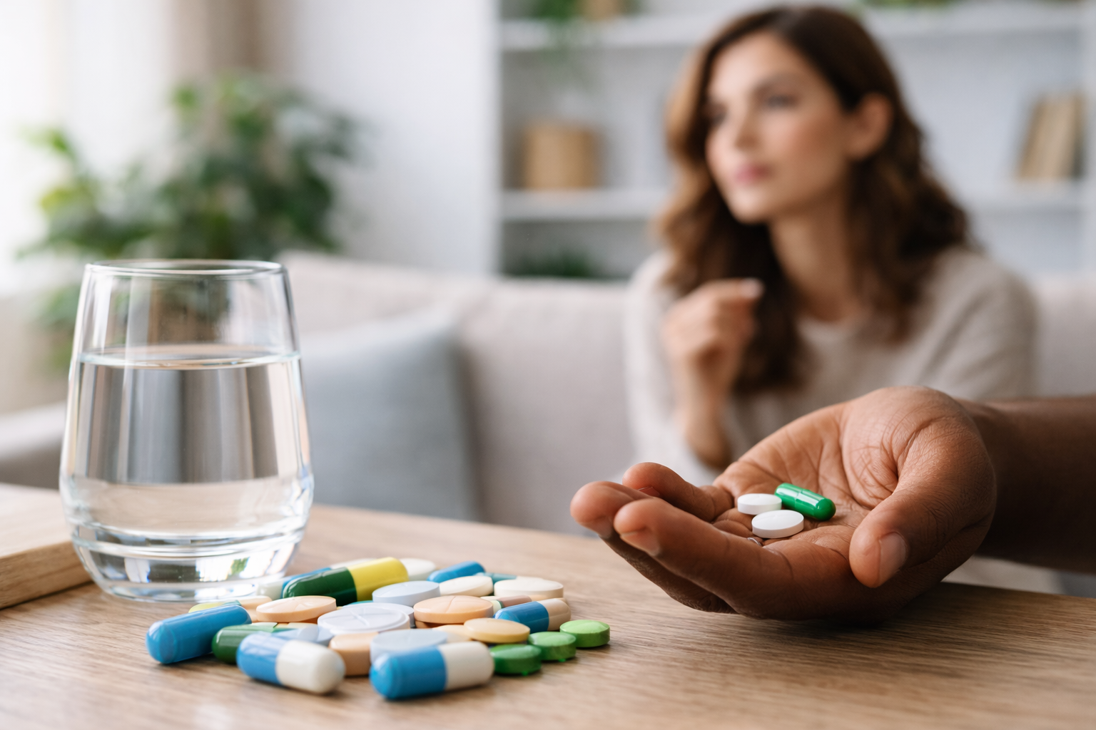 Taking medicaton Developing Self-Compassion