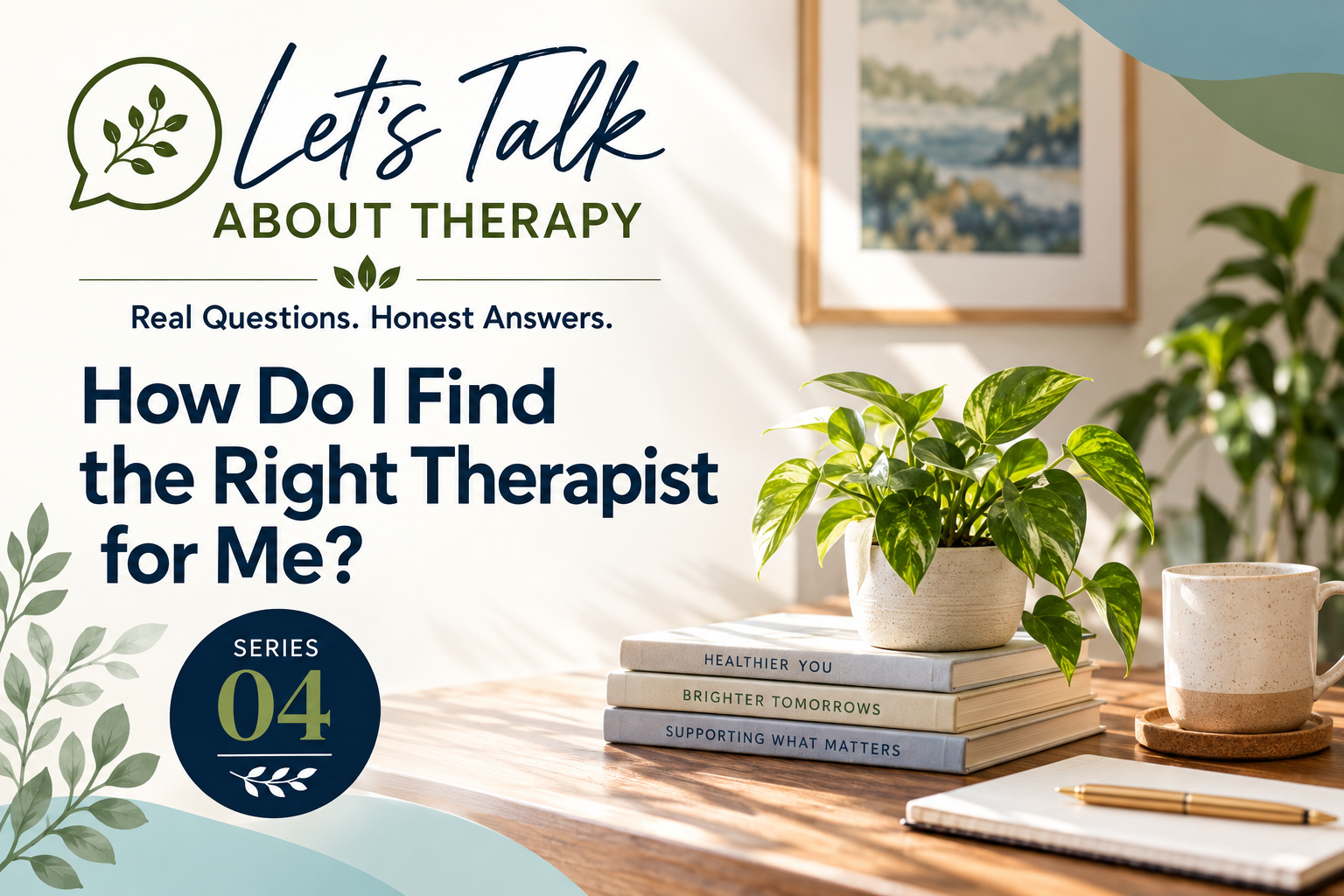 Finding the Right Therapist Developing Self-Compassion